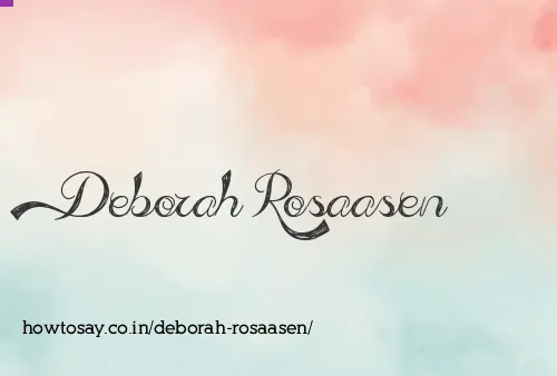 Deborah Rosaasen