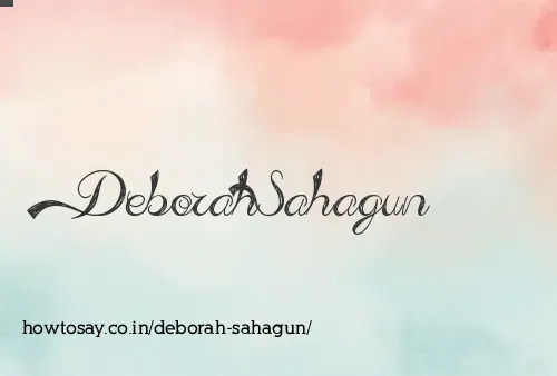 Deborah Sahagun