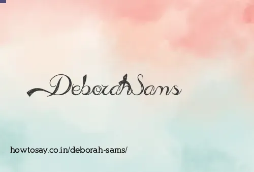 Deborah Sams