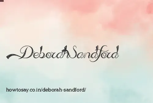 Deborah Sandford