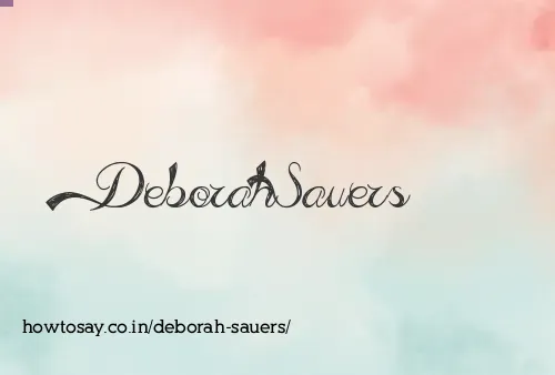 Deborah Sauers