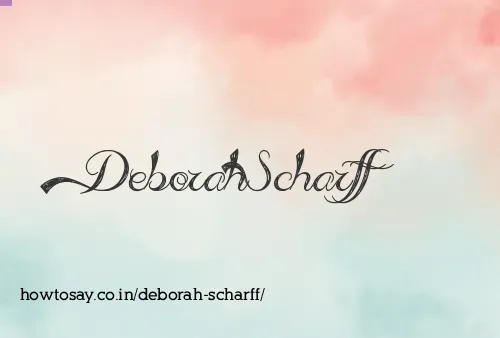 Deborah Scharff