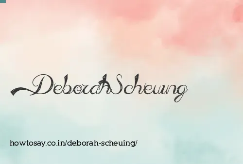 Deborah Scheuing