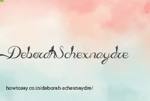 Deborah Schexnaydre