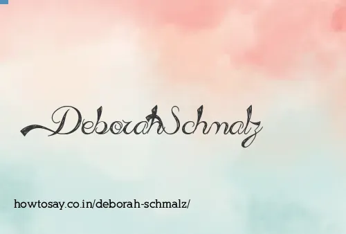 Deborah Schmalz