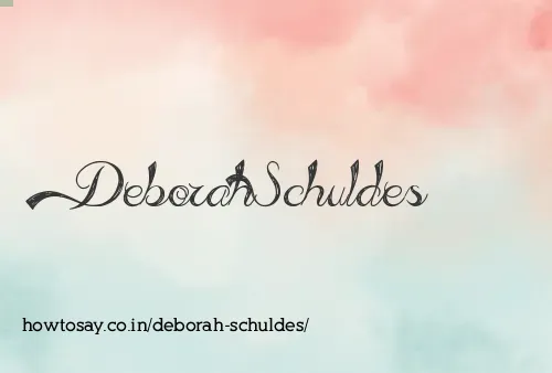 Deborah Schuldes