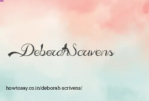 Deborah Scrivens