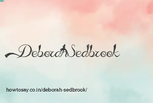 Deborah Sedbrook