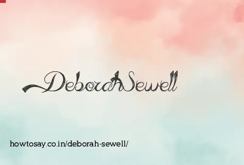 Deborah Sewell