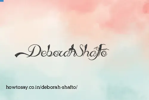Deborah Shafto