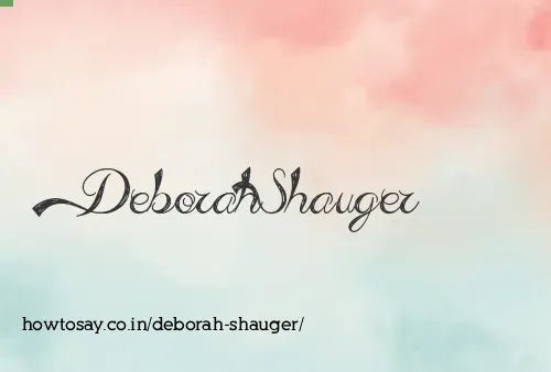 Deborah Shauger