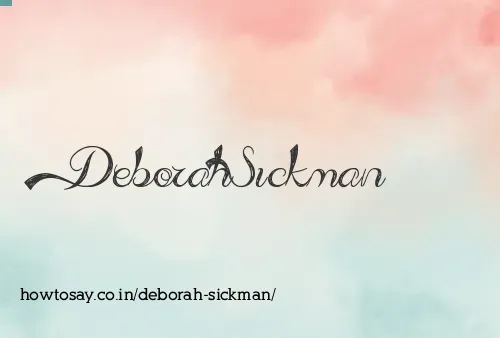 Deborah Sickman