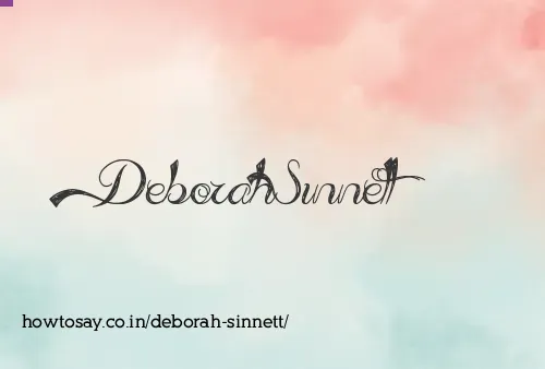 Deborah Sinnett