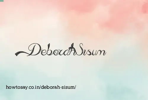 Deborah Sisum
