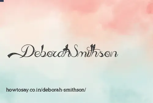 Deborah Smithson