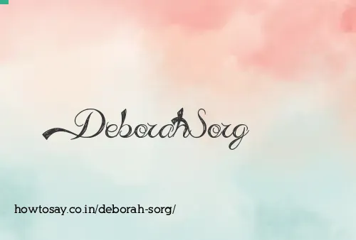 Deborah Sorg