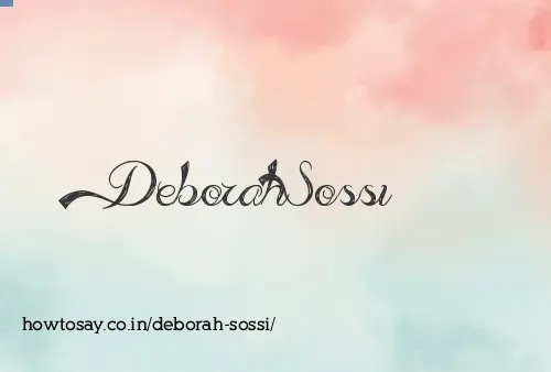 Deborah Sossi