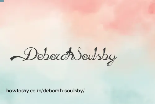 Deborah Soulsby