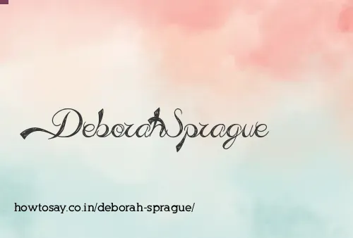 Deborah Sprague