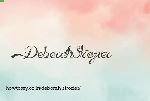 Deborah Strozier