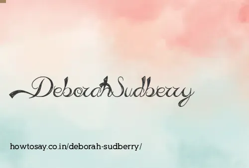 Deborah Sudberry
