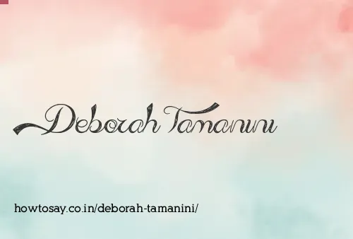 Deborah Tamanini