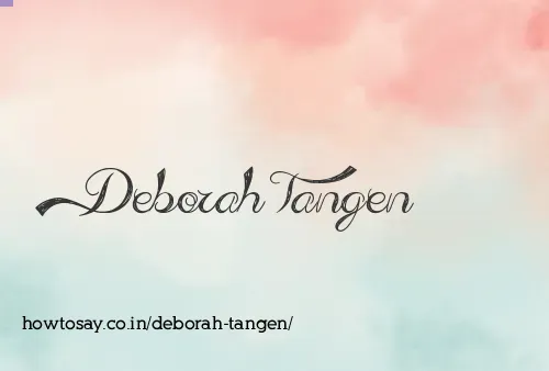 Deborah Tangen