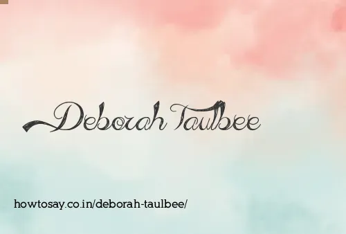 Deborah Taulbee