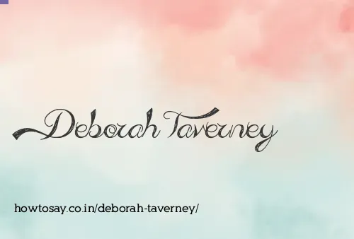 Deborah Taverney