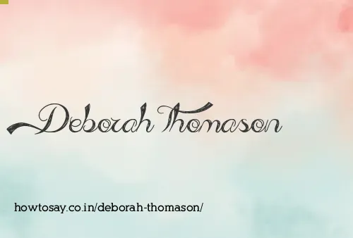 Deborah Thomason