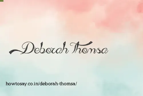 Deborah Thomsa
