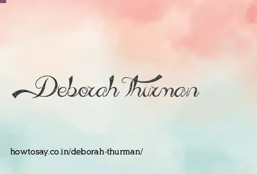 Deborah Thurman