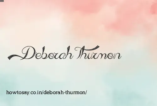 Deborah Thurmon
