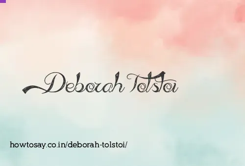 Deborah Tolstoi