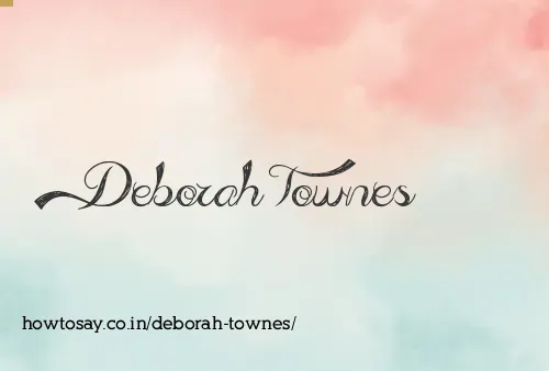 Deborah Townes