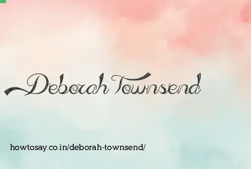 Deborah Townsend