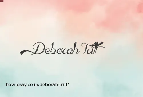 Deborah Tritt