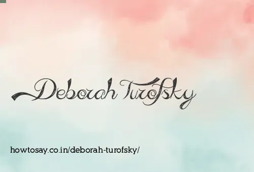 Deborah Turofsky