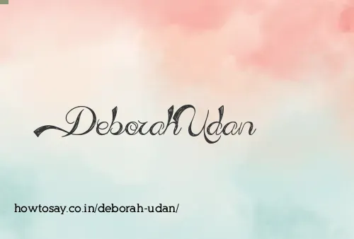 Deborah Udan