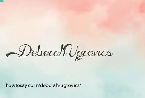 Deborah Ugrovics