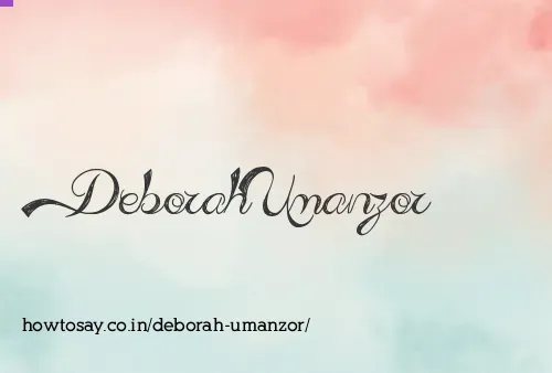 Deborah Umanzor