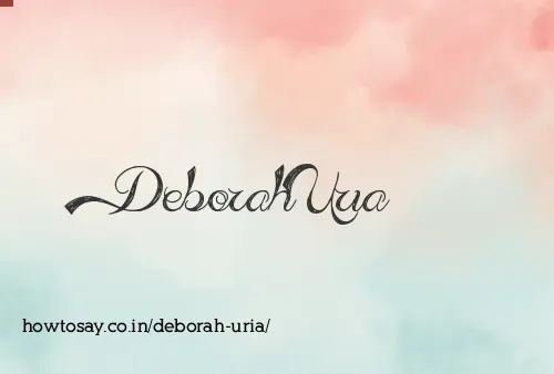 Deborah Uria
