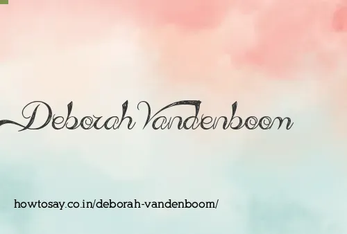 Deborah Vandenboom