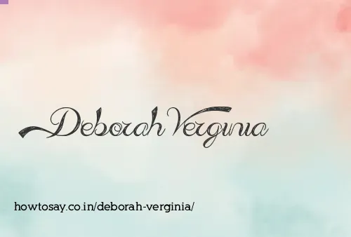 Deborah Verginia