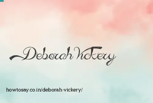 Deborah Vickery