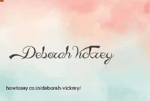 Deborah Vickrey