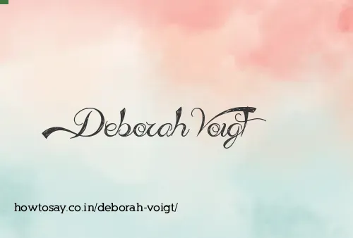 Deborah Voigt