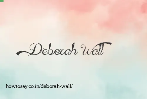 Deborah Wall