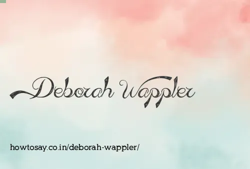 Deborah Wappler