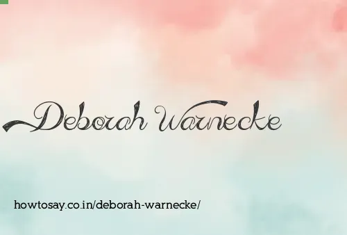 Deborah Warnecke